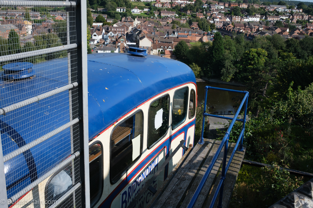 Picture of the cliff railway at Bridgnorth 
