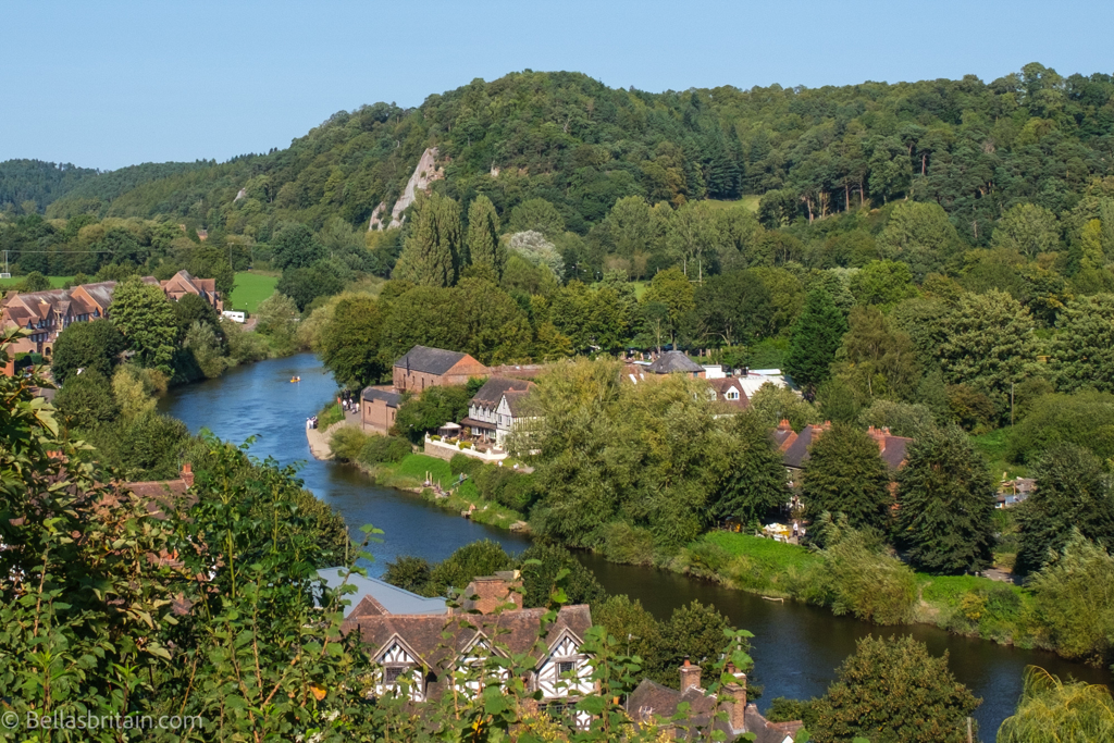 Picture of views over the River Severn from Bridgnorth 